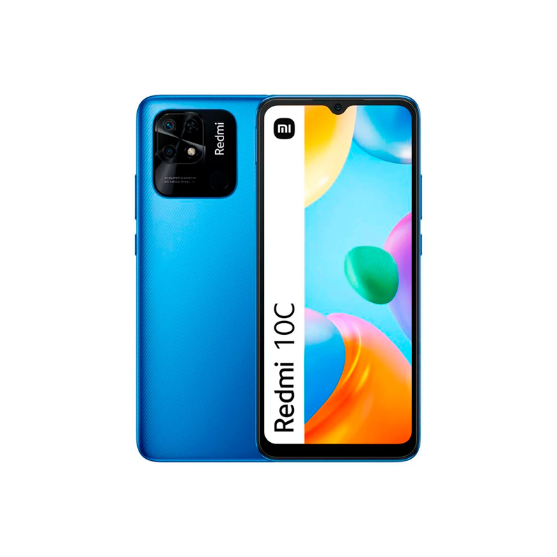 Celular Smartphone Xiaomi Redmi 10C 6.71" Ocean Blue 4GB 128GB