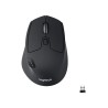 Mouse inalámbrico Logitech Triathlon M720 negro