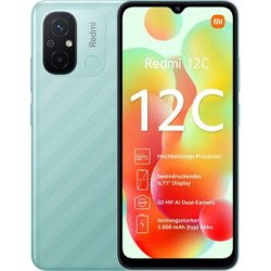 Celular Smartphone Xiaomi Redmi 12C 6.71" Mint Green 3GB 64GB