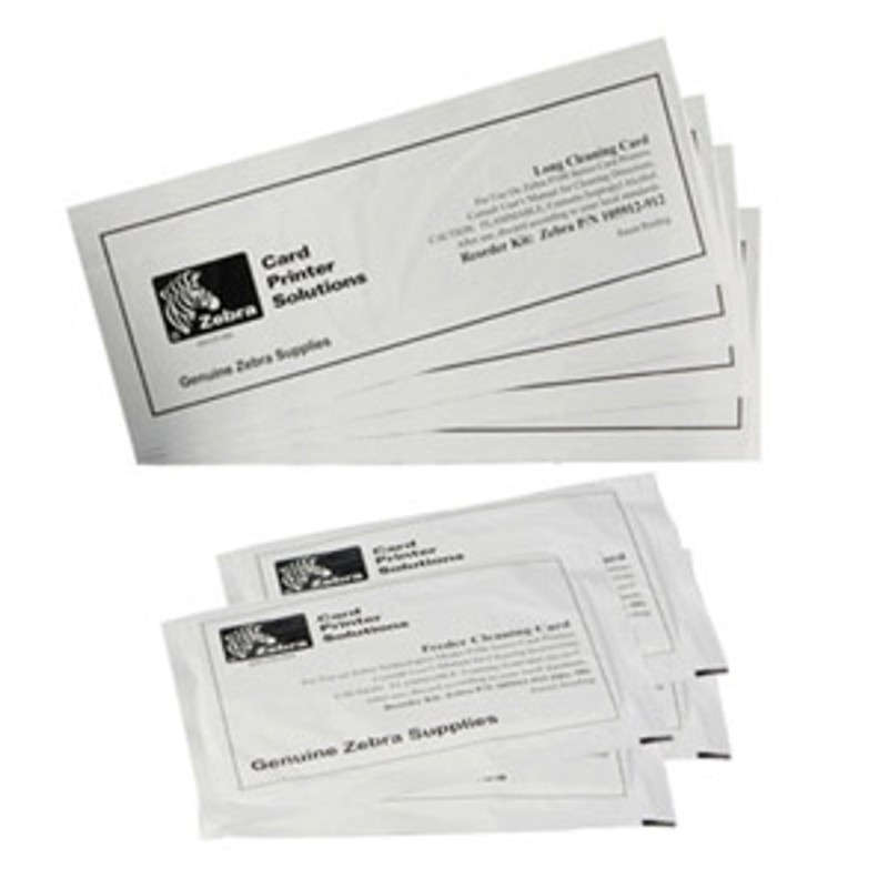 Kit Zebra 105999-801 De Limpieza ZXP8 12 Tarjetas Para Rodillos