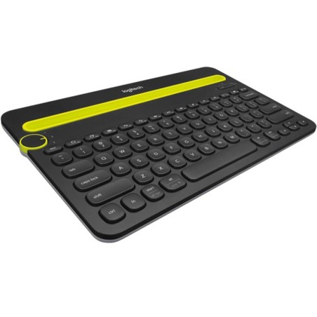 Teclado Logitech K480 Bluetooth Inalambrico Multi-Device Negro Español