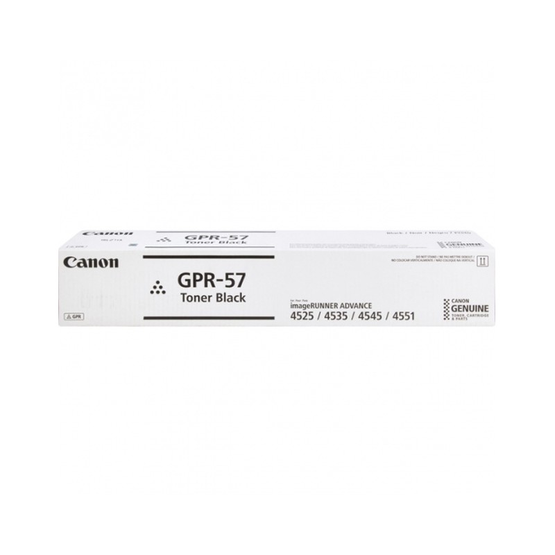 Toner Canon GPR-57 Black 42.100 Paginas ImageRUNNER 4751i 4735i 4525i 4535i 4545i 4551i