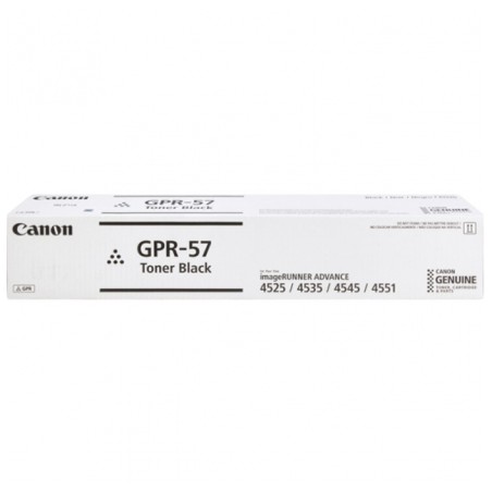 Toner Canon GPR-57 Black 42.100 Paginas ImageRUNNER 4751i 4735i 4525i 4535i 4545i 4551i