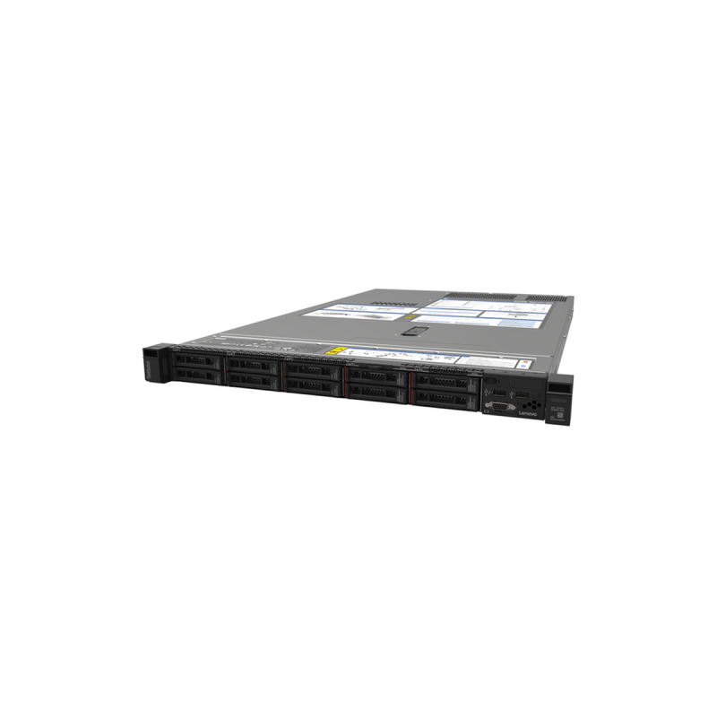 Servidor Lenovo SR630 1X4210R 10C 2.4GHZ 1X16GB 1X750W