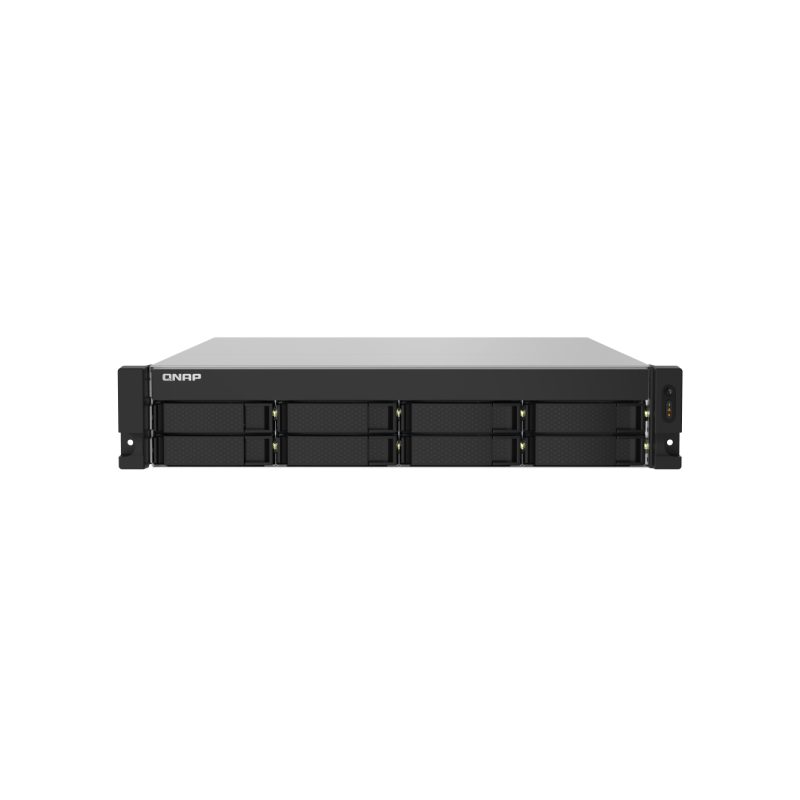 Sistema de Almacenamiento NAS Qnap  de montaje en rack de cuatro núcelos