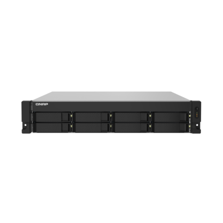Sistema de Almacenamiento NAS Qnap  de montaje en rack de cuatro núcelos