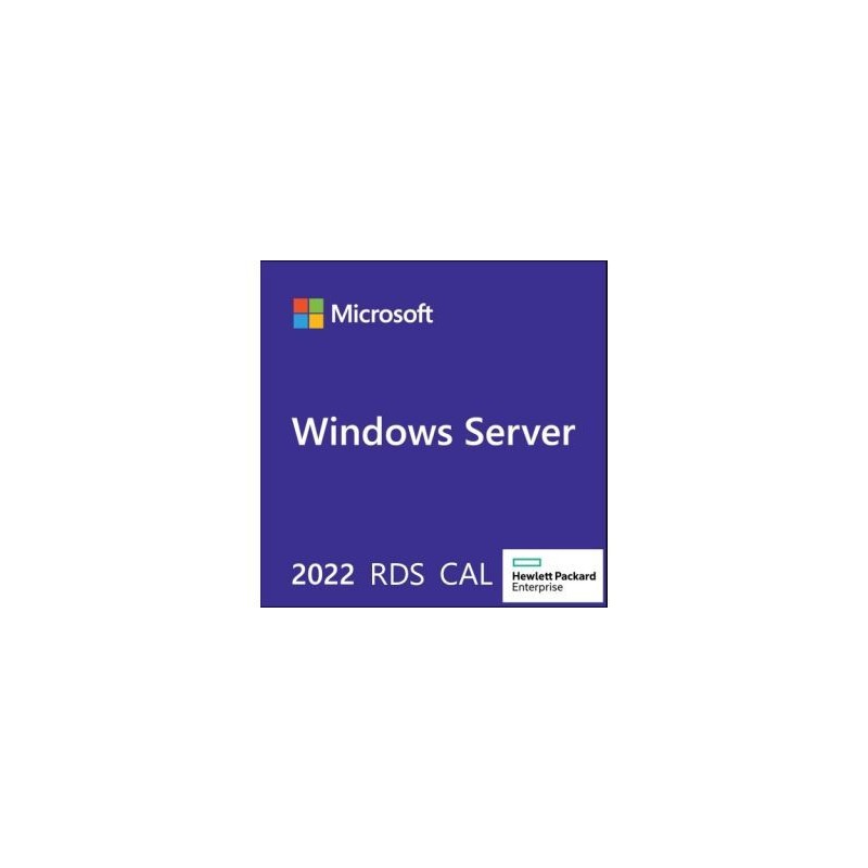 Licencia Microsof  Hp MS WS22 RDS 5Usr CAL WW LTU