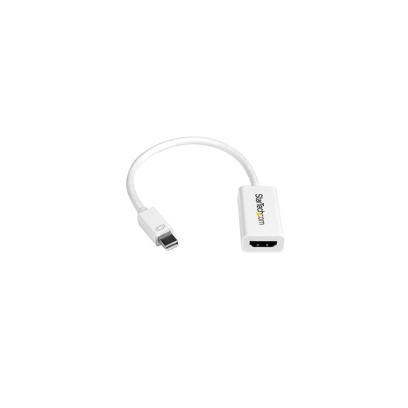 Adaptador StarTech MiniDisplayPort a HDMI 4K 30Hz Blanco