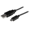 Adaptador StarTech 1m Slim Micro USB Phone Charger Cable