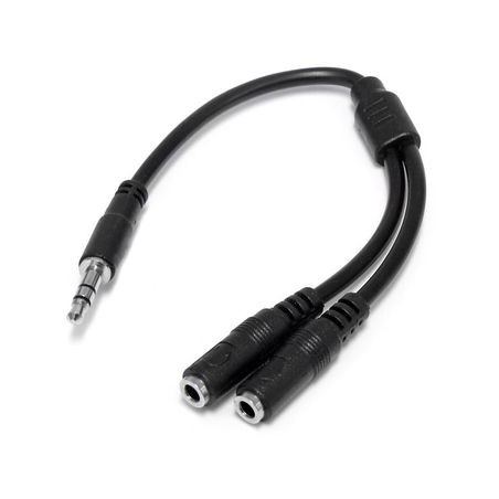 Cable Divisor StarTech Slim Stereo Y Cable 3.5 to 2x 3.5mm