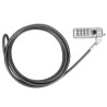 Cable Targus  DEFCON TRAPEZOID RESETTABLE LOCK CABLE