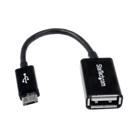 Cable StarTech  12cm Micro USB a USB A Hembra OTG