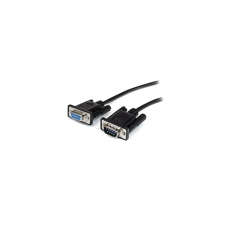 Cable StarTech 3m Straight Through Serial Cable M/F BK