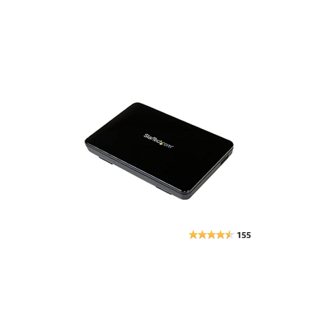 Caja de Disco Duro StarTech 2.5 USB 3 SATA SSD / HDD UASP Enclosure