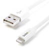 Cable StarTech 2m White 8-pin Lightning to USB Cable