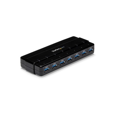 Adaptador StarTech 7 Port SuperSpeed USB 3.0 Hub w/ Adapter