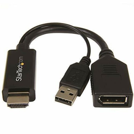 Cable Conversor StarTech HDMI a DisplayPort 4K 22.10Cm