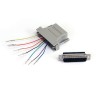 Adaptador StarTech DB25 to RJ45 Modular Adapter - M/F