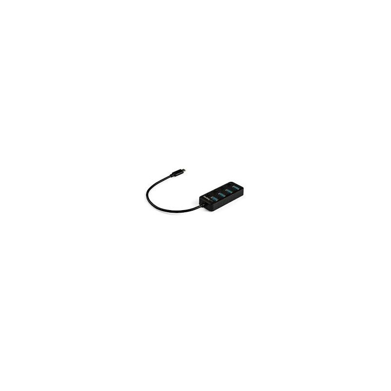 Hub - USB C 4-Port with On/Off Switches