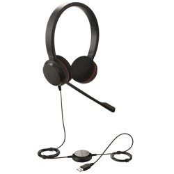 Diadema Jabra Evolve 20 Duo MS Stereo USB Con Microfono