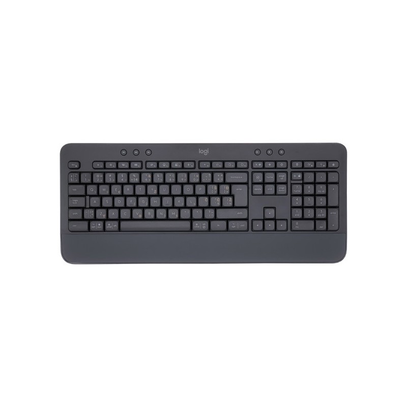 Teclado Logitech K650 Wireless Keyboard Graphite Spanish