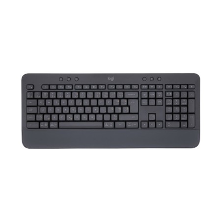 Teclado Logitech K650 Wireless Keyboard Graphite Spanish