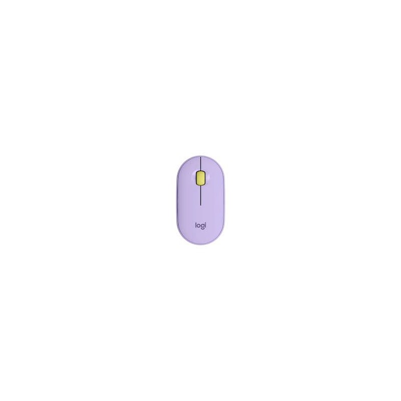Mouse Logietech M350 Pebble Wireless Mouse-Lavender