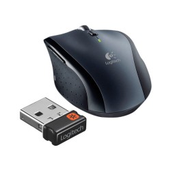 Mouse Logitech M705 Marathon Inalambrico USB Laser Plata