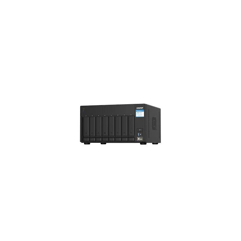 NAS de alta capacidad con SFP+ 10GbE y 2