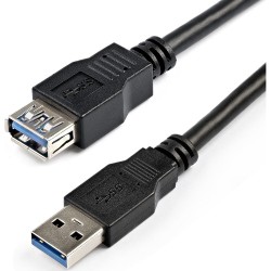 Cable StarTech 2m Black USB...