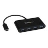 Adaptador StarTech 4 Port USB C Hub - USB 3.0 Laptop Hub