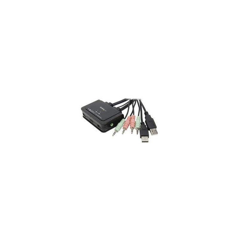 Adaptador StarTech 2 Port USB HDMI Cable KVM Switch