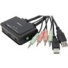 Adaptador StarTech 2 Port USB HDMI Cable KVM Switch