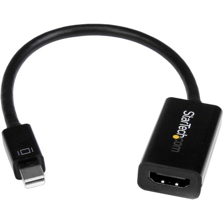 Adaptador StarTech MiniDisplayPort a HDMI 4K 30Hz Negro