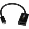 Adaptador StarTech MiniDisplayPort a HDMI 4K 30Hz Negro