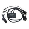 Cable StarTech Switch Conmutador KVM 2x VGA USB