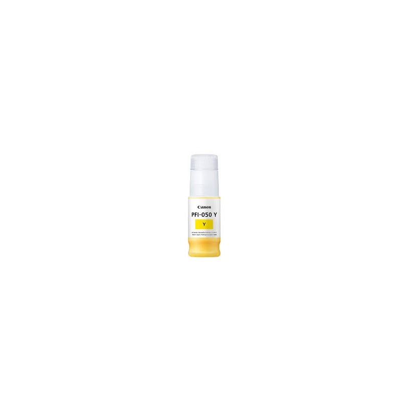 Botella de Tinta Canon Ink Tank PFI-050 Y-