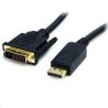 Cable StarTech 6 ft DisplayPort to DVI Cable - M/M