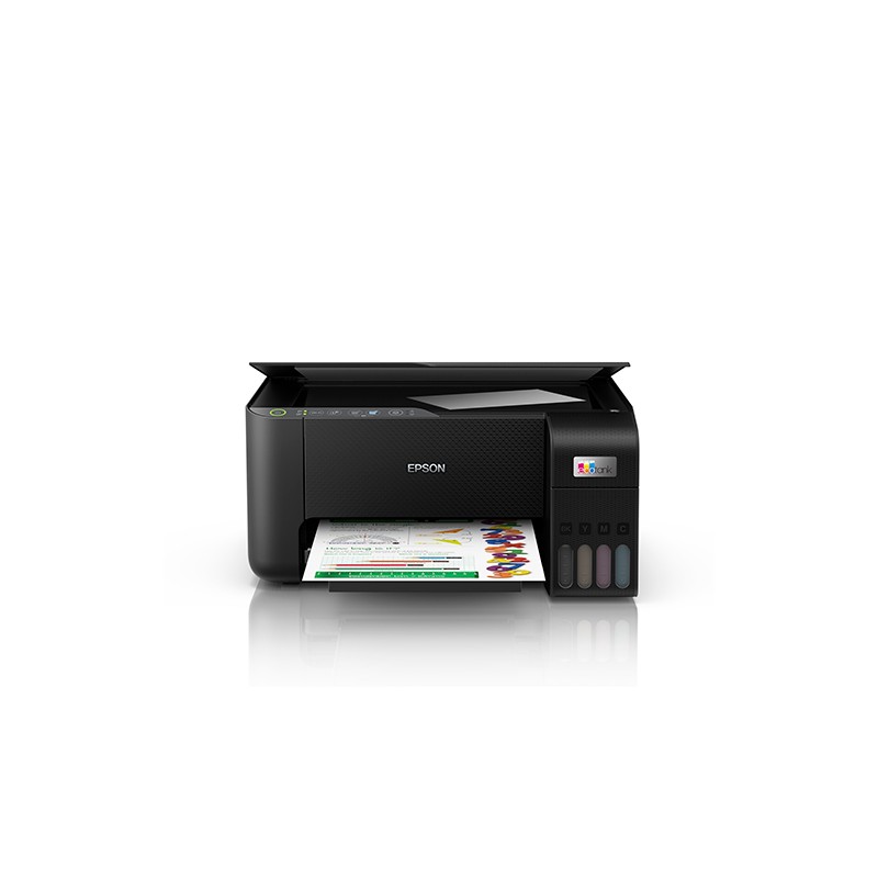 Impresora Epson L3250 WiFi Multifuncional Ecotank Color + 2 Botellas Negro T544