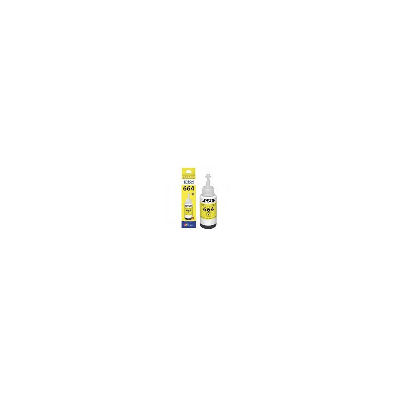 Botella De Tinta Epson 664 Amarillo 70ml T664420-AL Original
