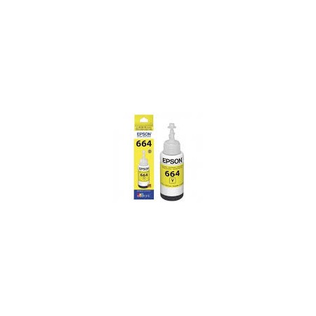 Botella De Tinta Epson 664 Amarillo 70ml T664420-AL Original