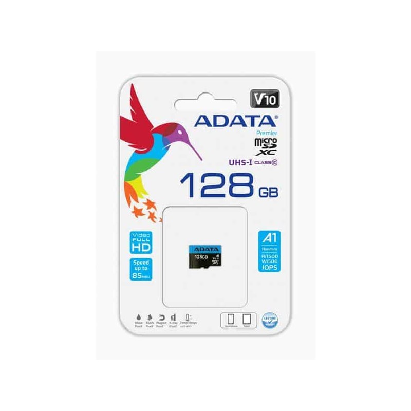 Memoria Adata PREMIER MICROSDXC SDHC 128 GB CLASS12