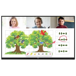 Monitor Industrial LG 55" Pulgadas Touch 16x7 4K 390nits Interactivo HDMI VGA USB