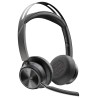 Diadema Poly Voyager Focus 2 Binaural Microfono Stereo Headset Bluetooth USB Plantronics Polycom
