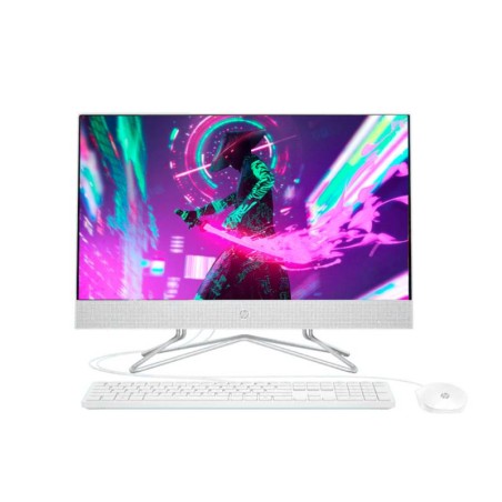 All In One HP 22-DD0546LA AMD Ryzen3 3250U 8GB 512GB SSD 21.5" FreeDOS Blanco