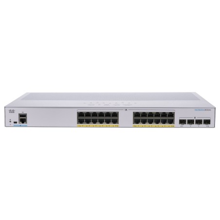 Switch Cisco CBS250 24 Puertos Gigabit PoE 4SFP Smart