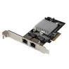 Tarjeta de Red Startech Dual Port PCIe Gigabit Network Card