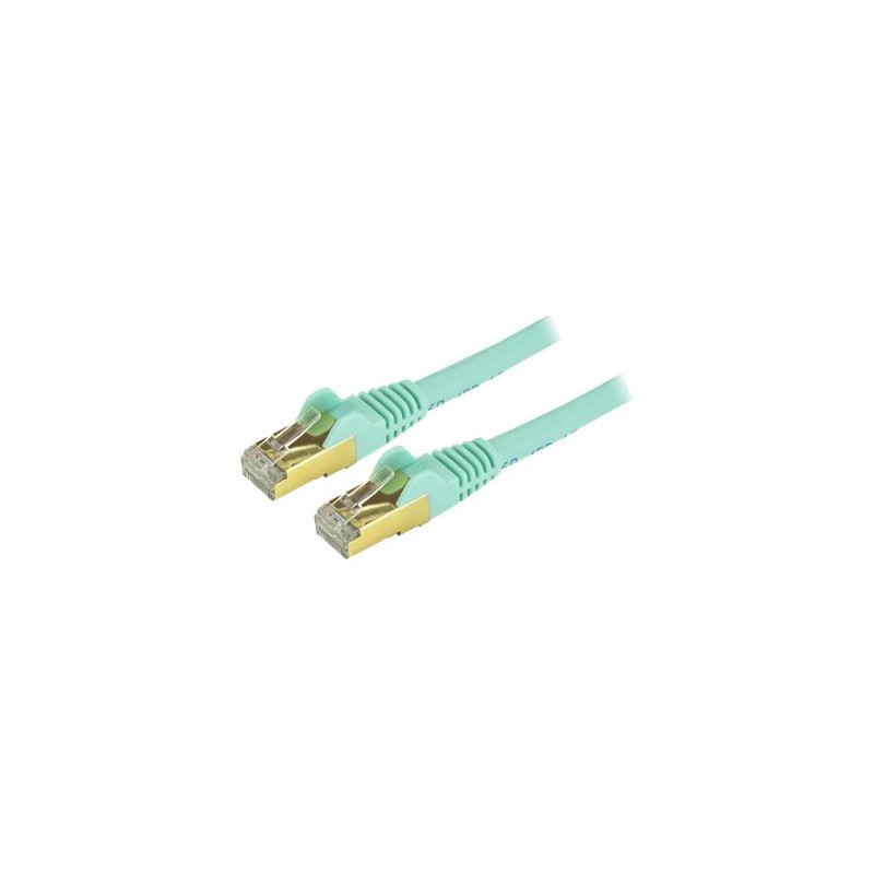 Cable de Red Startech 35ft Aqua Molded Category 6a Patch Cable