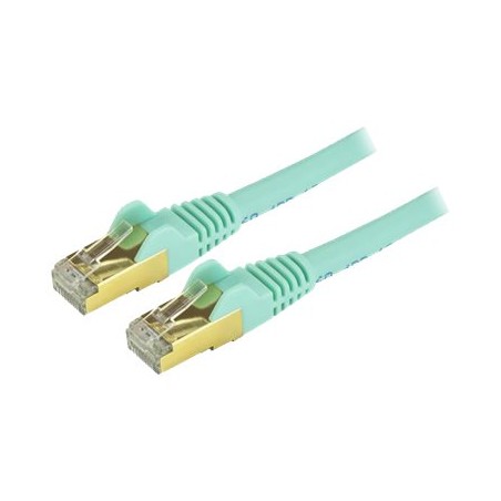 Cable de Red Startech 35ft Aqua Molded Category 6a Patch Cable