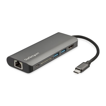 Docking Station Startech USB-C HDMI Red SD